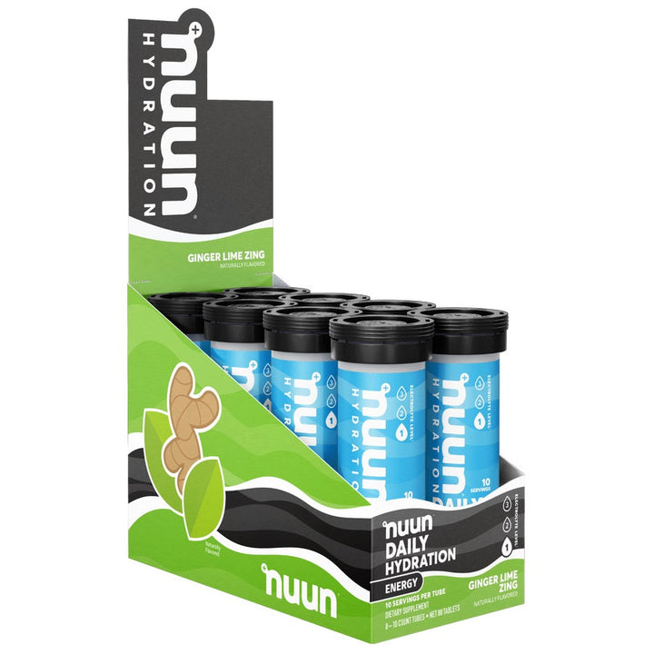 Nuun Daily Energy 8-Pack Ginger Lime Zing