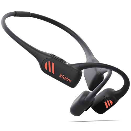 klatre LS1 Bone Conduction Headphones Sunrise (Black/Red)