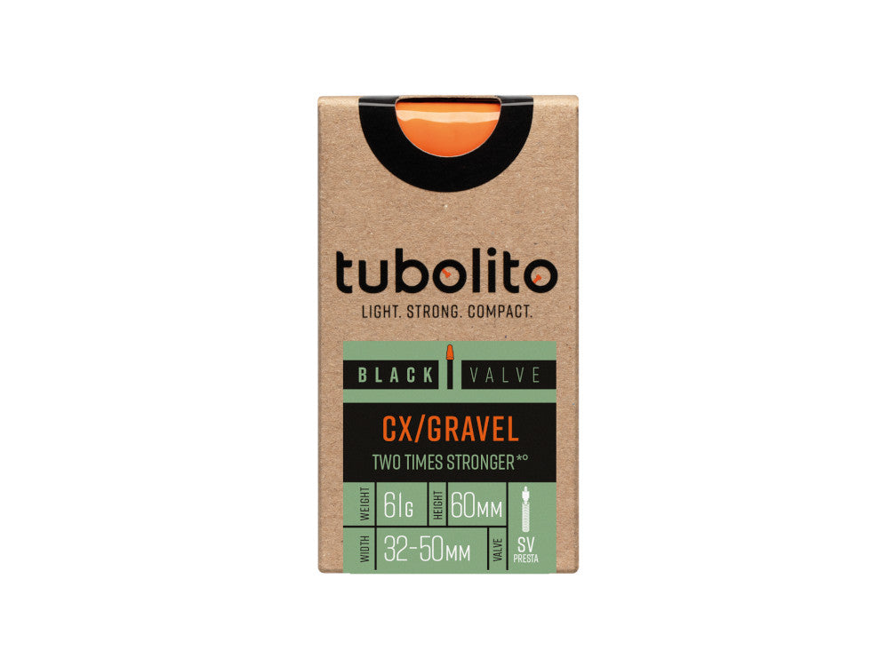 Tubolito Tubo CX/Gravel 700 x 32-50mm Tube 60mm Presta Black