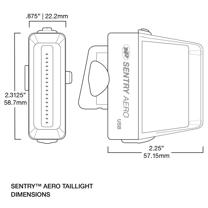 NiteRider Sentry Aero 260 Taillight