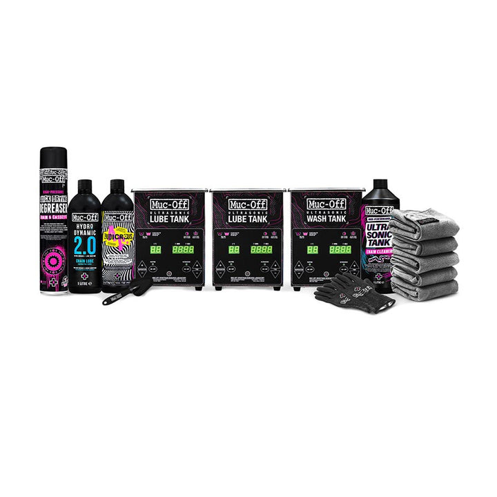 Muc-Off Ultrasonic Optimization Bundle (INC FLUID)