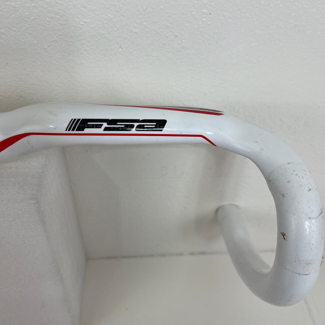 Used FSA K-Wing Carbon Fiber Road Handle Bar, 31.8mm, 44cm, 293g