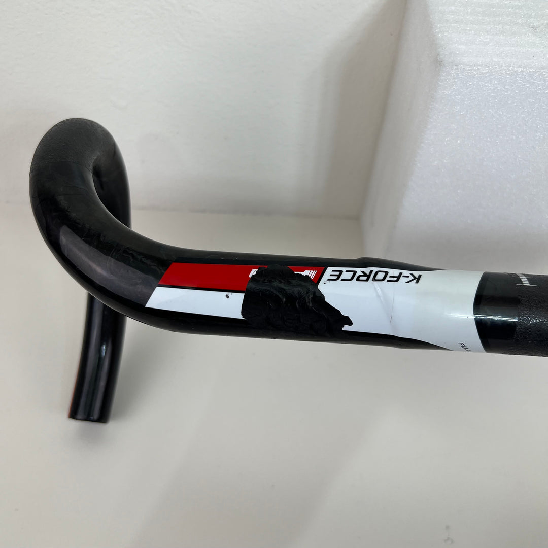 Used FSA K-Force Compact Road Bike Carbon Fiber Handlebar, 31.8mm, 44 cm, 225g