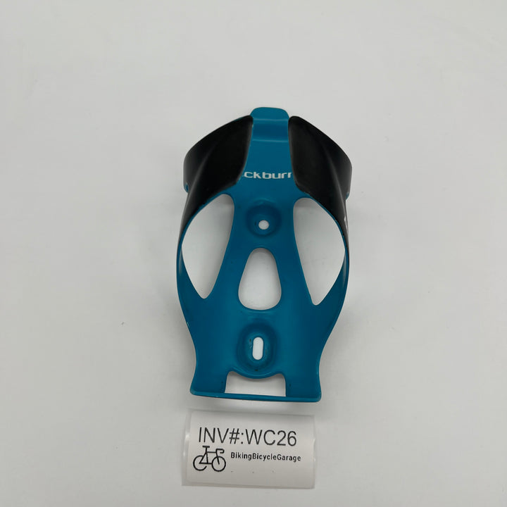 Blue Blackburn Camber Carbon Fiber Water Bottle Cages for Road /Triathlon Bikes