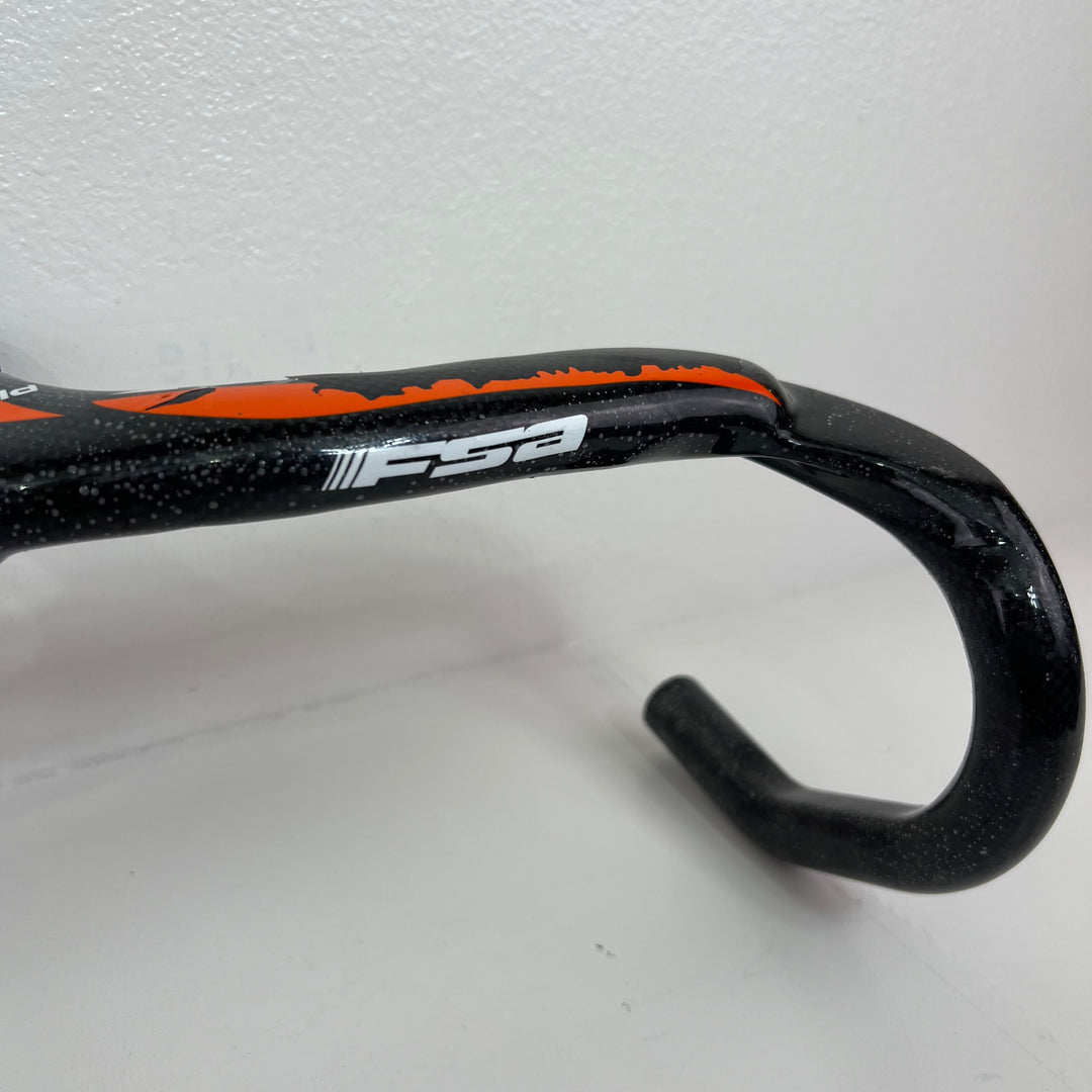 Used FSA Plasma Carbon Fiber Integrated Aero Handlebar Stem, 42cm, 368g