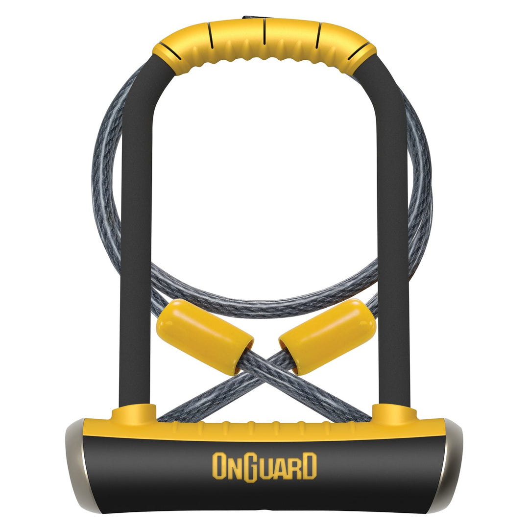 OnGuard Pitbull DT U-Lock w/ 4' cinch loop cable