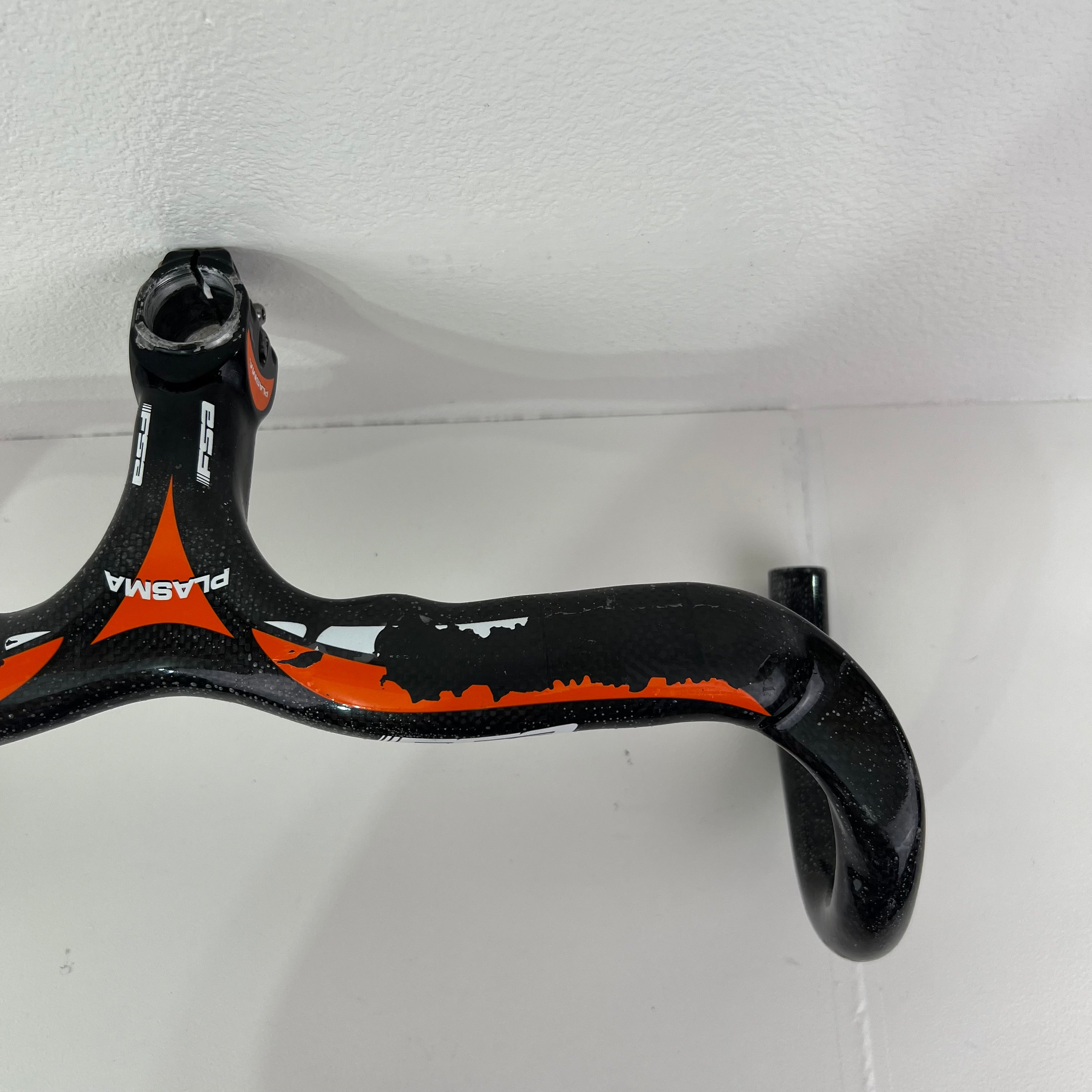 Used FSA Plasma Carbon Fiber Integrated Aero Handlebar Stem, 42cm