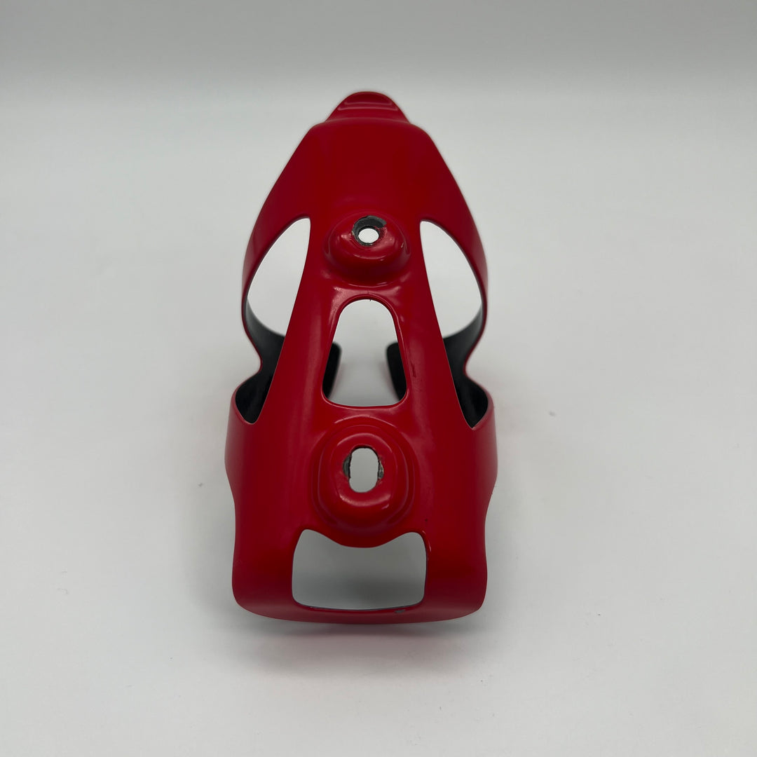 Red Blackburn Camber Carbon Fiber Water Bottle Cages for Road /Triathlon Bikes