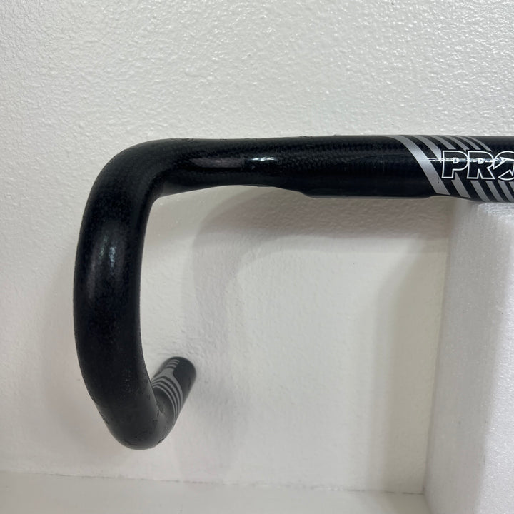 Used Shimano Pro Vibe Carbon Fiber Compact Road Handlebar, 31.8mm, 42cm, 238g