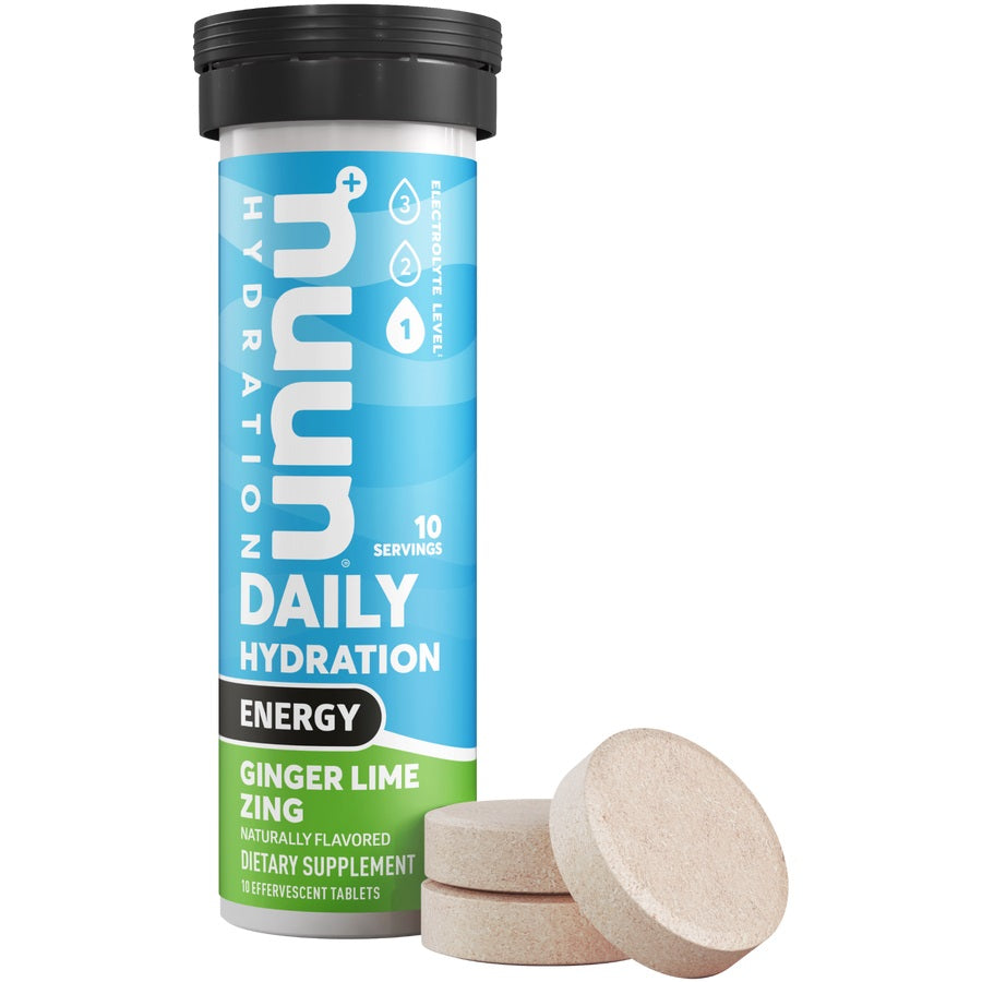 Nuun Daily Energy 8-Pack Ginger Lime Zing