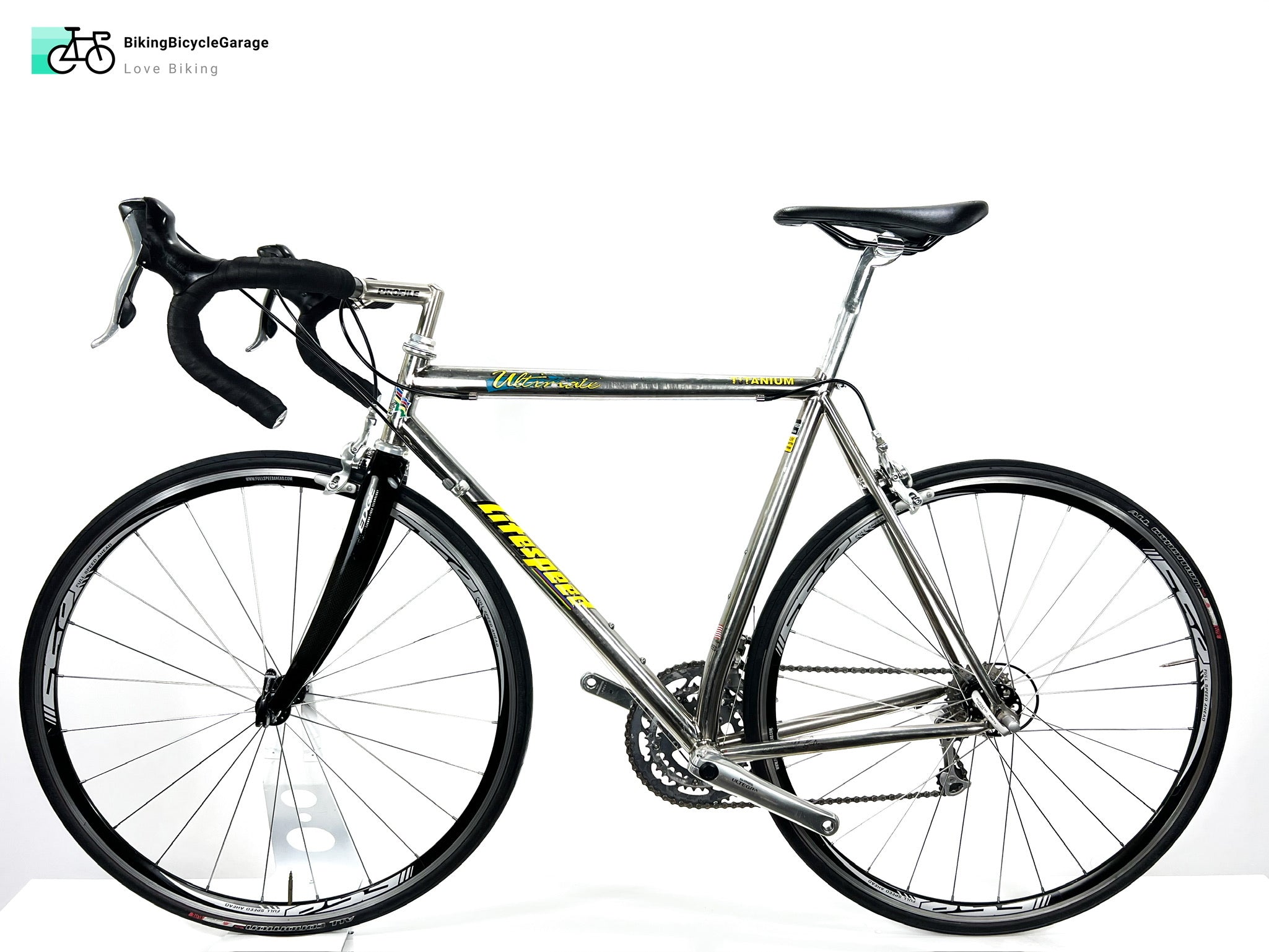Litespeed Ultimate, Shimano Ultegra, Titanium Road Bike-2000, 54cm