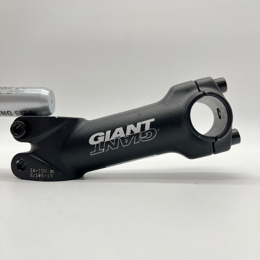 Giant Bike Stem 110mm +/- 7 degree 1 1/8” 26.0 mm black threadless Road MTB Used