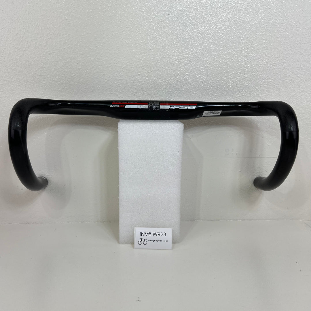 Used FSA K-Force Compact Handlebar Carbon Fiber, 31.8mm, 42cm, 191g