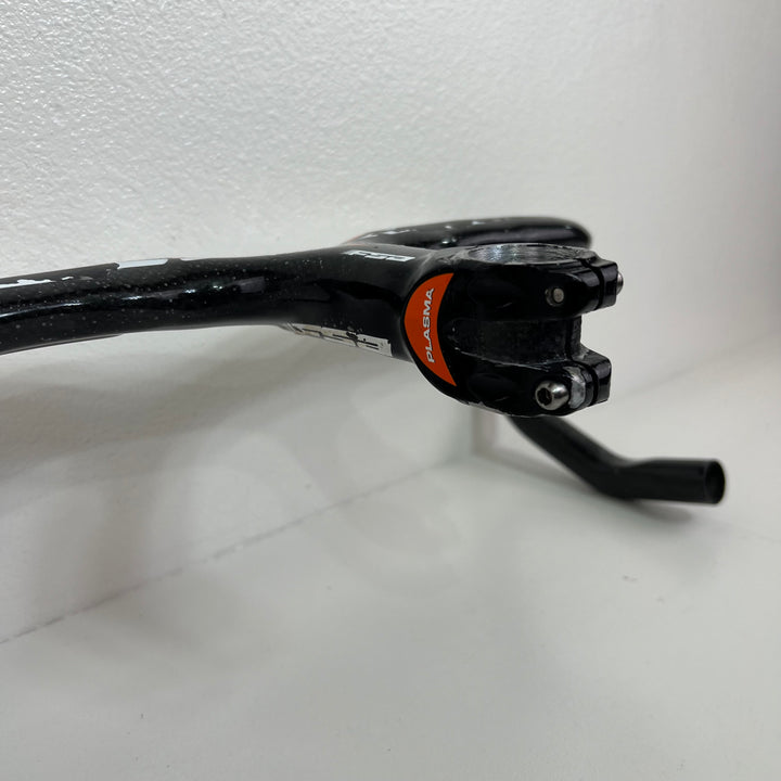 Used FSA Plasma Carbon Fiber Integrated Aero Handlebar Stem, 42cm, 368g