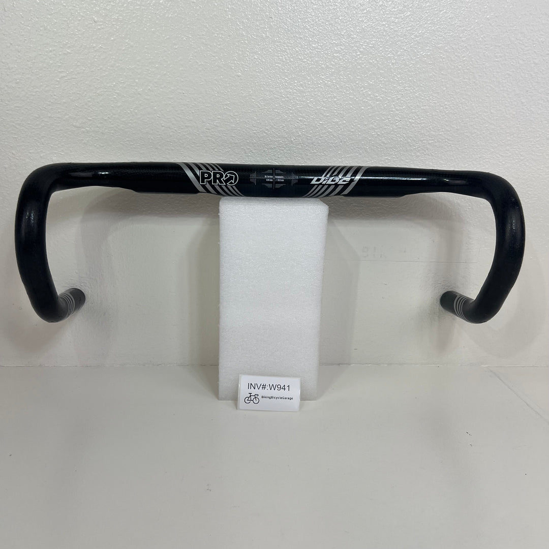 Used Shimano Pro Vibe Carbon Fiber Compact Road Handlebar, 31.8mm, 42cm, 238g