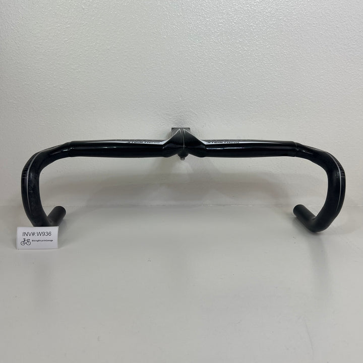 Used Pro Vibe Stealth EVO Carbon Fiber Barstem Handlebar, 112mm, 44cm, 372g