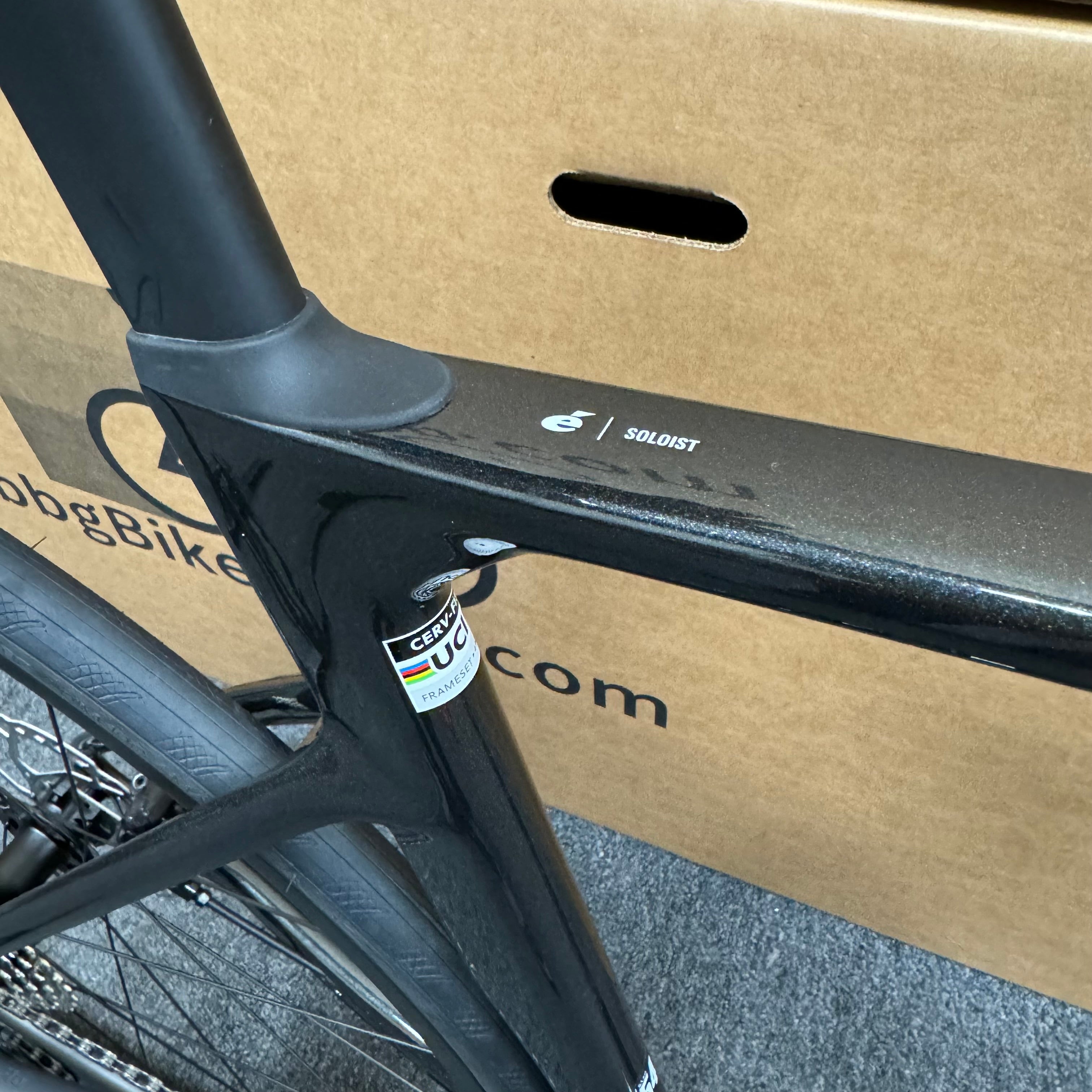 Demo Cervelo Soloist, Carbon Fiber Road Bike - 2023, 54cm