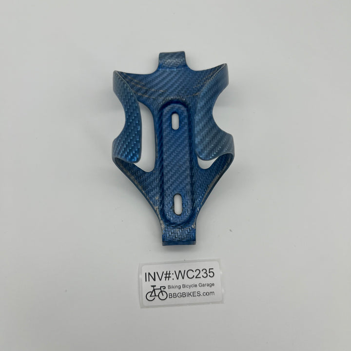 Blue Fiber Glass Water Bottle Cage