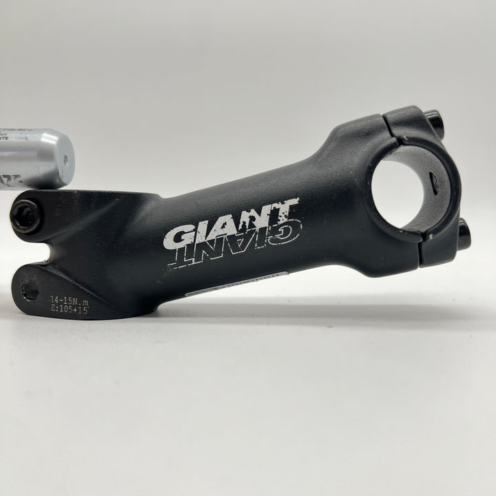 Giant Bike Stem 110mm +/- 7 degree 1 1/8” 26.0 mm black threadless Road MTB Used