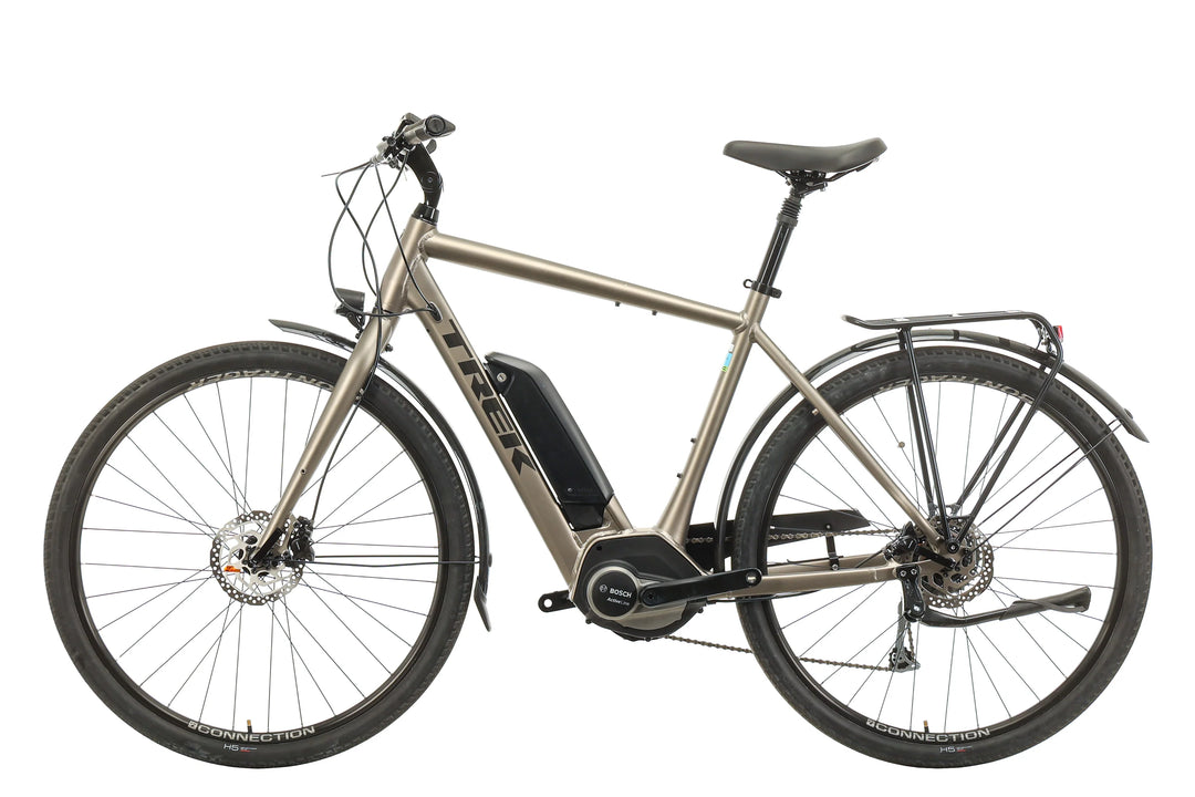 Used Trek Verve+ 2, Hybrid E-Bike, Disc Brakes, 2021, Large