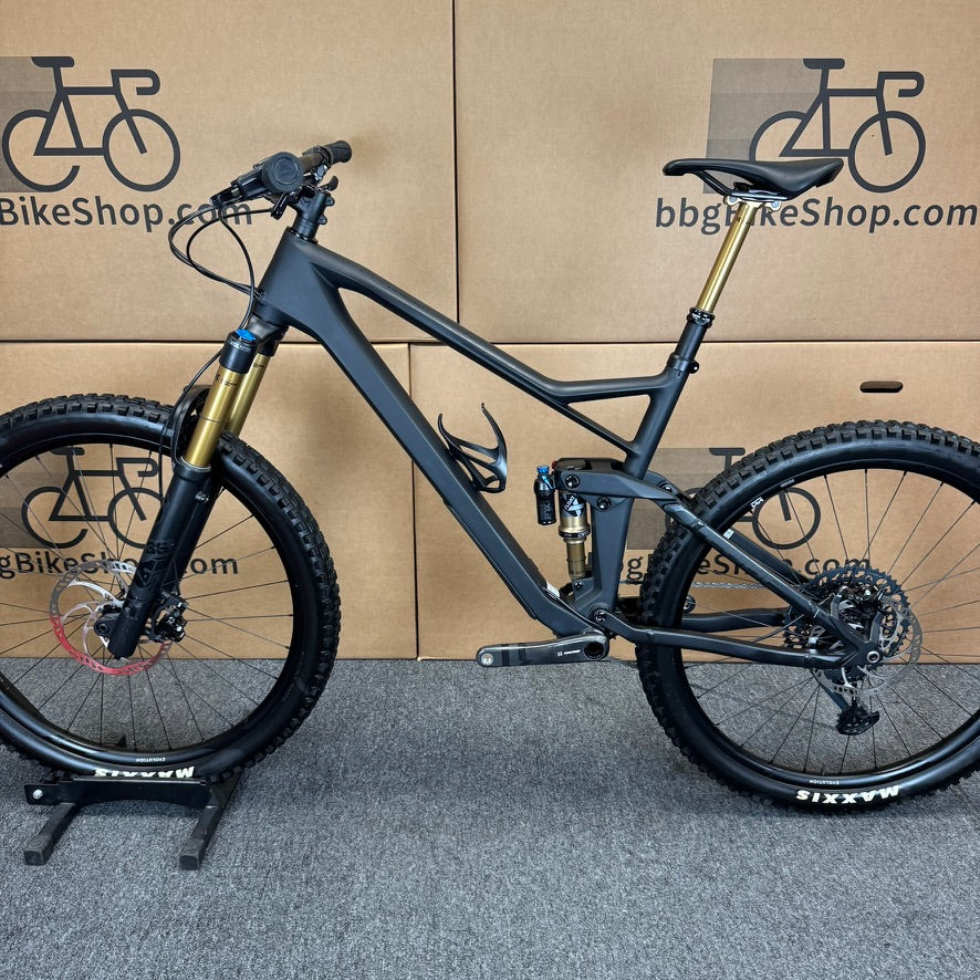 Used Cube Stereo 140 HPC SLT, Carbon Fiber Mountain Bike-2022, Large