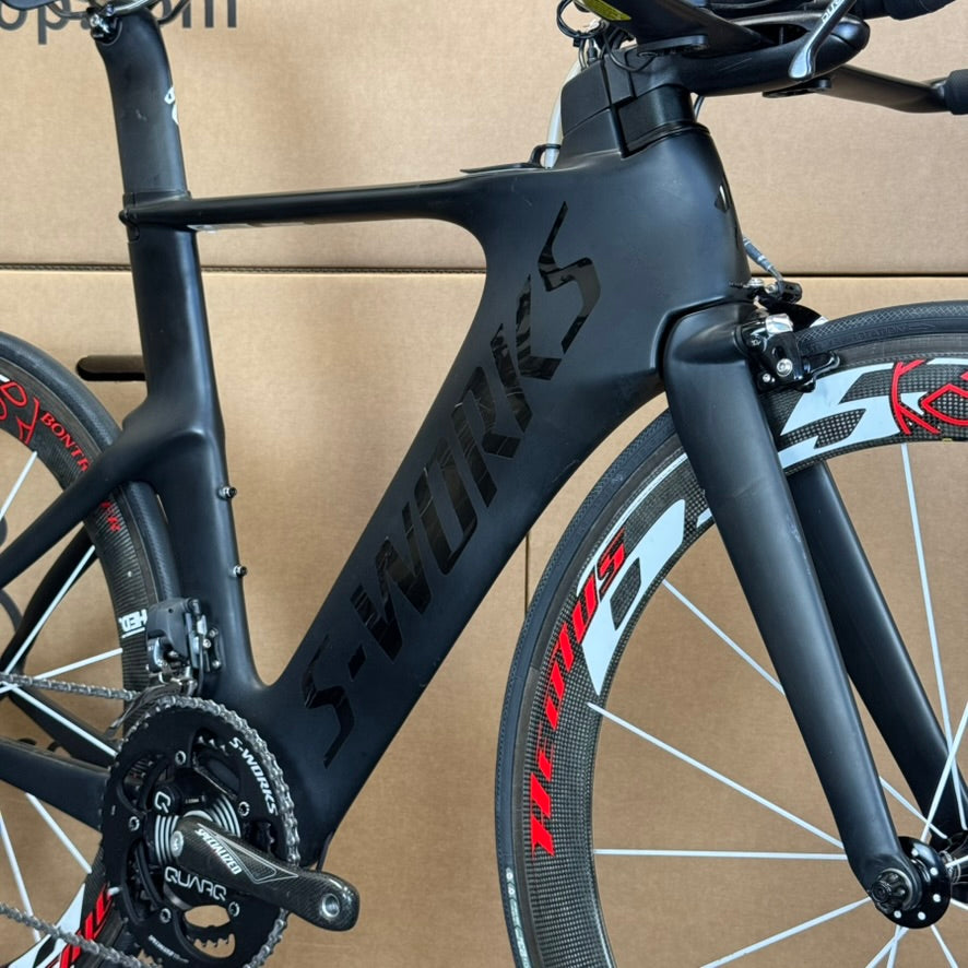 Used Specialized S-Works Shiv TT, Carbon Fiber Triathlon Bike-2015, Small 50cm
