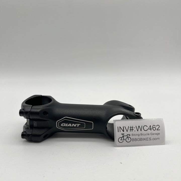 Giant bike stem 80mm +/- 6 degree 1 1/8” 31.8 mm black threadless Road MTB Used