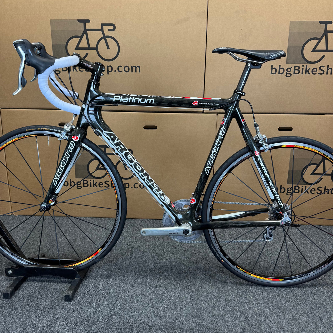 Used Argon 18 Platinum, Carbon Fiber Road Bike - 2007, 58cm L