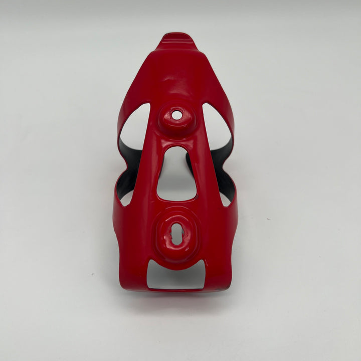 Red Blackburn Camber Carbon Fiber Water Bottle Cages for Road /Triathlon Bikes