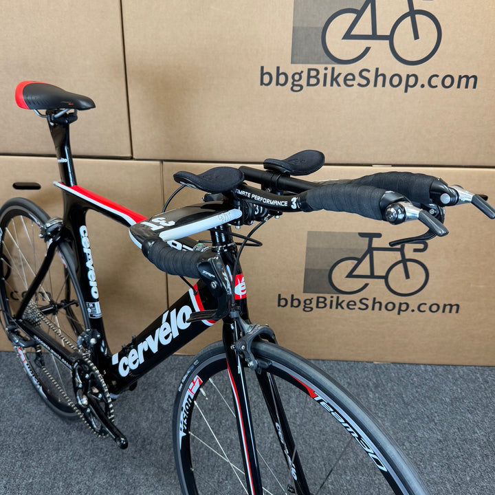 Used Cervelo P2, Dura-Ace, Carbon Fiber Triathlon Bike-2012, 54cm