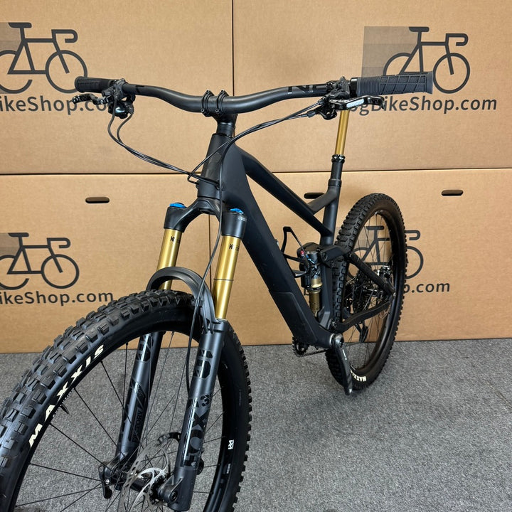 Used Cube Stereo 140 HPC SLT, Carbon Fiber Mountain Bike-2022, Large