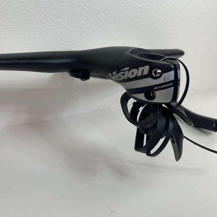 Used Vision Metron 5D Carbon Fiber Bike Integrated Handlebar, 120mm, 42cm, 512g