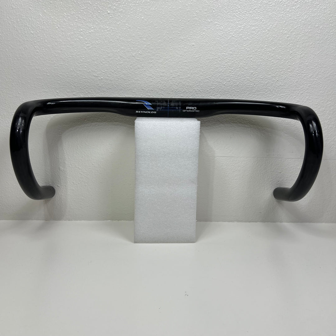 Used Reynolds Pro Anatomic Clamp Carbon Fiber Drop Bar Handlebars, 31.8mm, 42cm, 225g