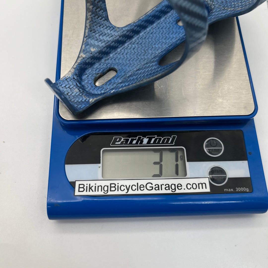 Blue Fiber Glass Water Bottle Cage