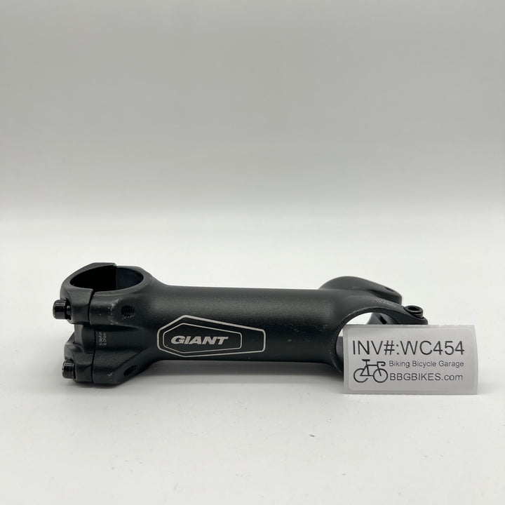 Giant bike stem 110mm +/- 6 degree 1 1/8” 31.8 mm black threadless Road MTB Used