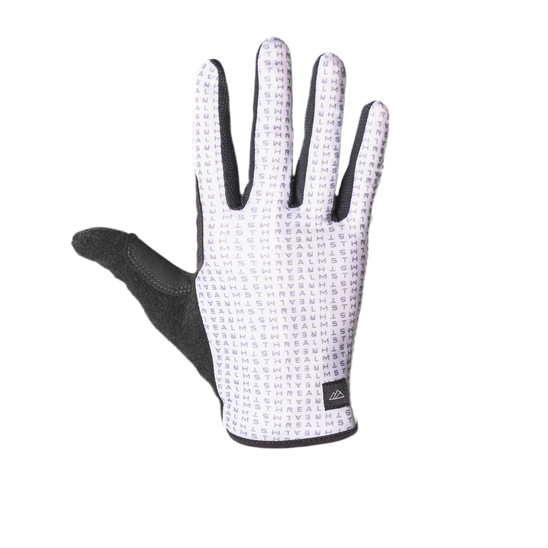 Almsthre Padded Full Finger Glove Sterling Silver M