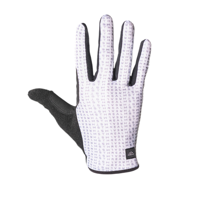 Almsthre Padded Full Finger Glove Sterling Silver M