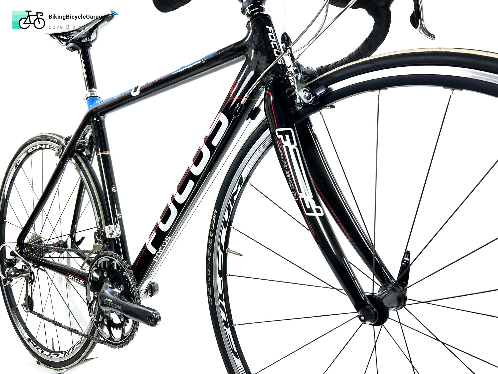 Focus Cayo, Shimano Ultegra, Carbon Fiber Road Bike-2010, 52cm