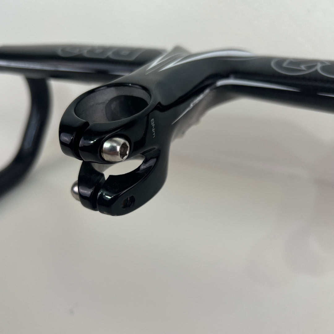 Used Pro Vibe Stealth EVO Carbon Fiber Barstem Handlebar, 112mm, 44cm, 372g