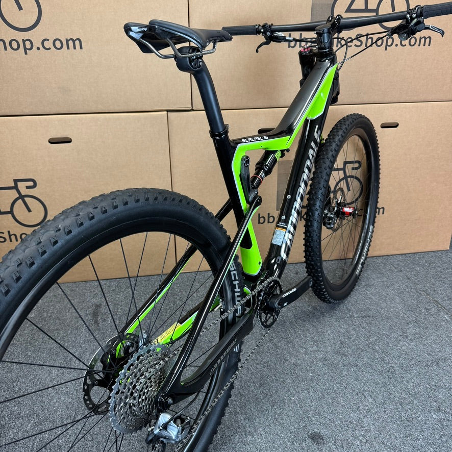 Used Cannondale Scalpel-Si Race 29er, Carbon Fiber Mountain Bike-2017, Large