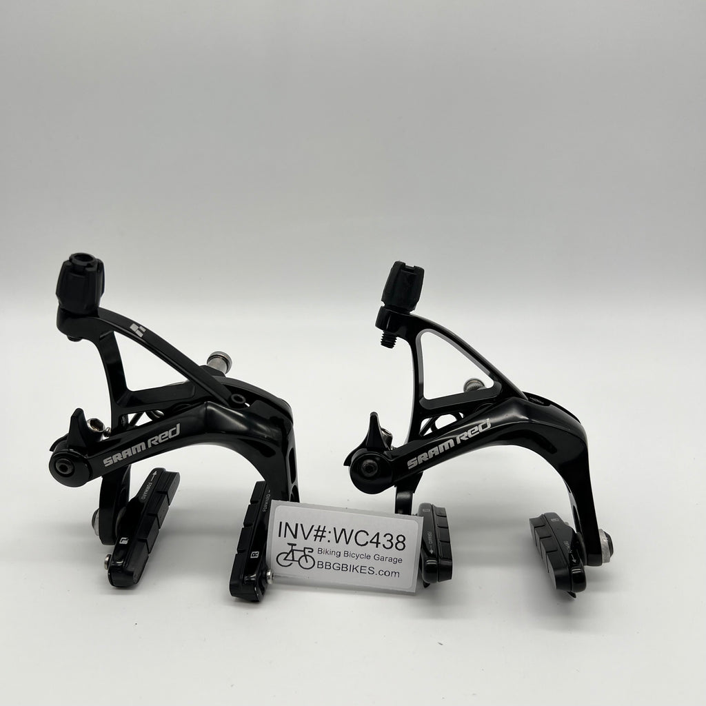 SRAM Red AeroLink Road Bike Rim Brake Calipers Black Set F/R