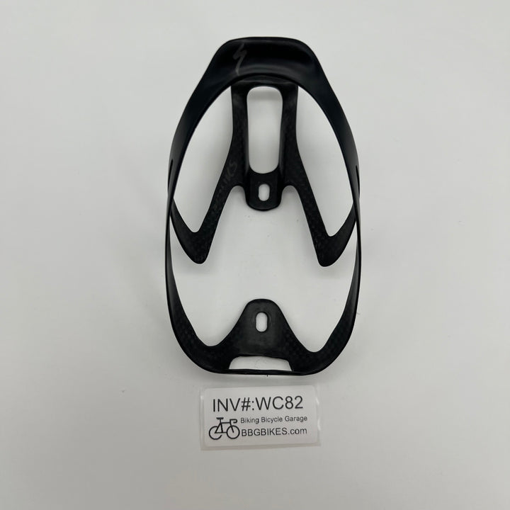 Specialized S-works Carbon Fiber Water Bottle Cage Gloss Back Ultra Lightweight