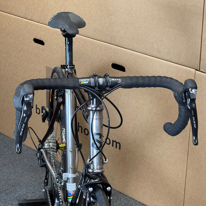 Used Serotta Nove, Titanium / Carbon Road Bike, 11-speed Shimano 105, 58cm