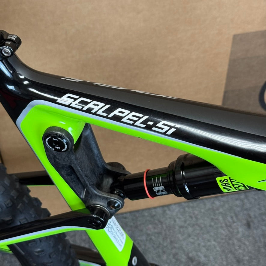 Used Cannondale Scalpel-Si Race 29er, Carbon Fiber Mountain Bike-2017, Large