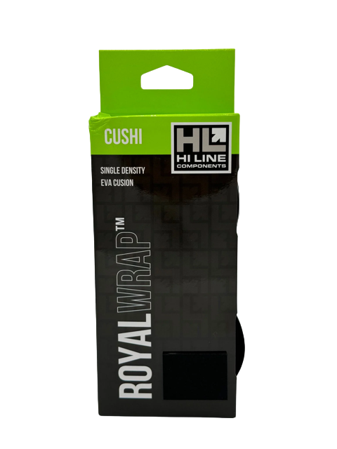 Hi Line Royal Wrap Bar Tape Cushi Black