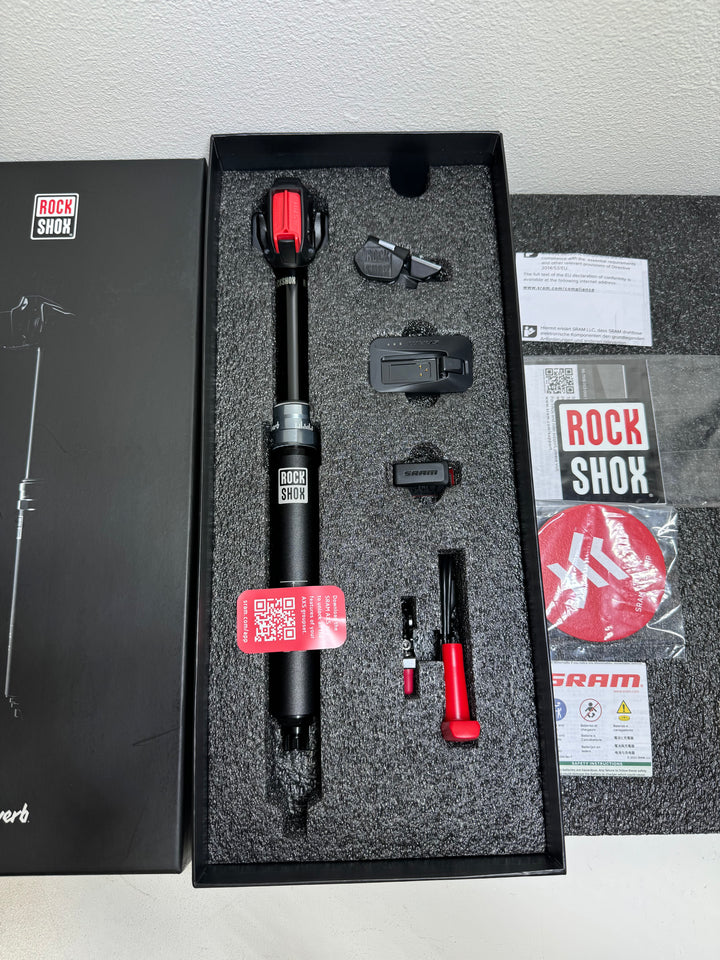 RockShox Reverb AXS Dropper Seatpost - 31.6mm, 100mm, Black, AXS Remote, A1