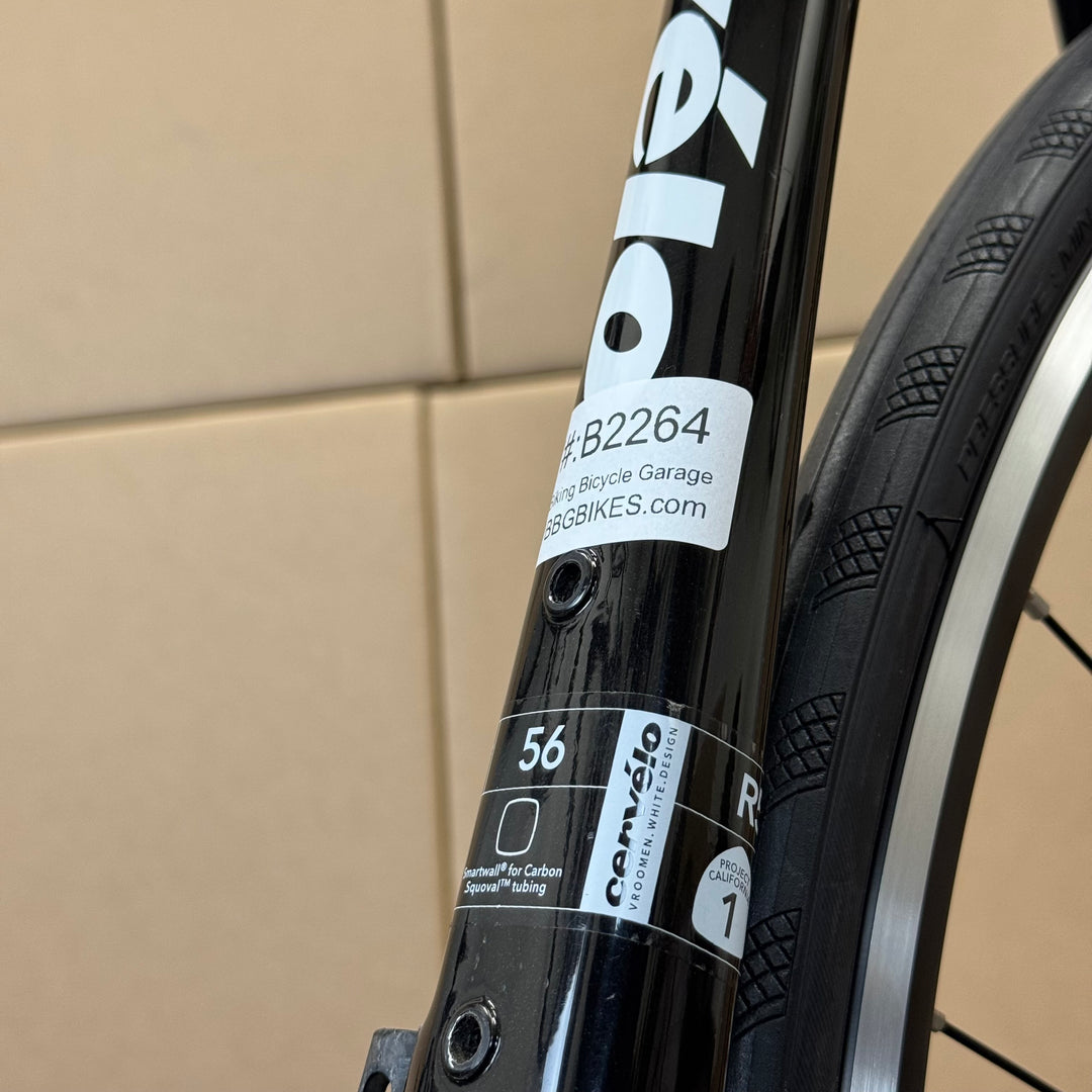 Used Cervelo R5, 11-speed Shimano 105, Carbon Fiber Road Bike-2011, 56cm