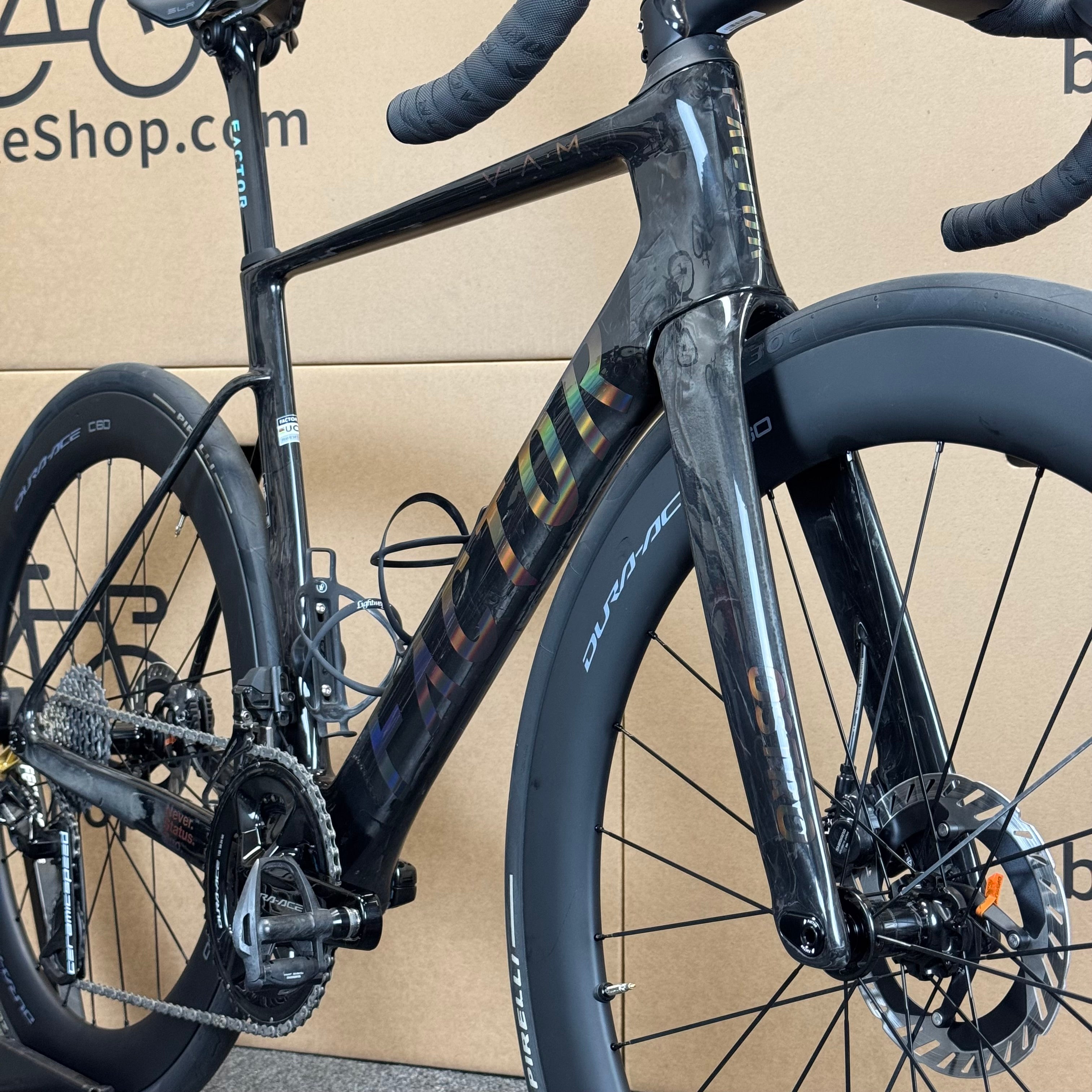 Used* Factor OSTRO VAM 2.0, Full Shimano Dura-Ace, Carbon Road