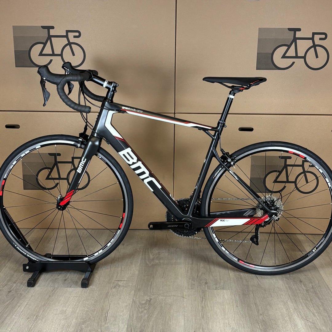 Used BMC Granfondo GF02, Carbon Road Bike, NEW Shimano 105 11-Speed, 56cm