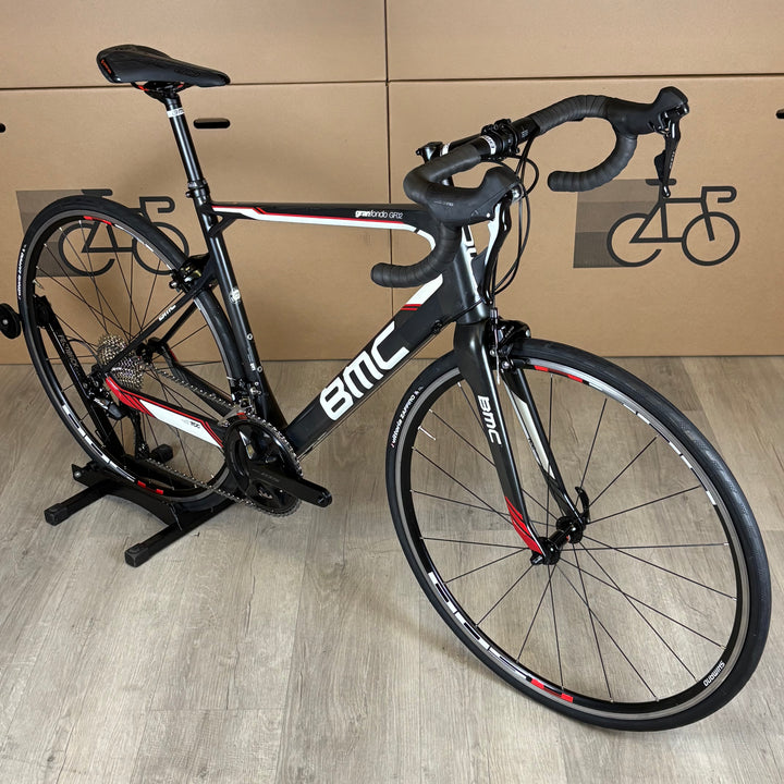 Used BMC Granfondo GF02, Carbon Road Bike, NEW Shimano 105 11-Speed, 56cm